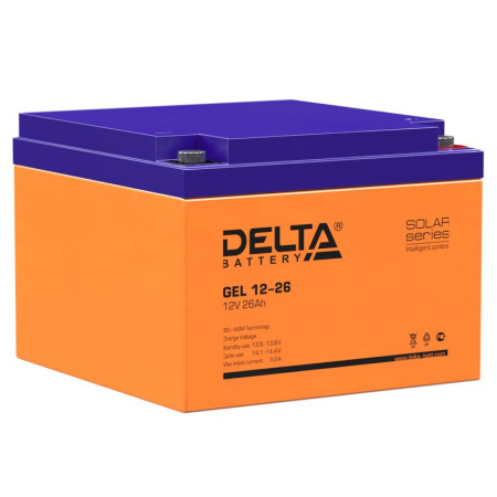 Аккумулятор GEL 12В 26А.ч  GEL 12-26