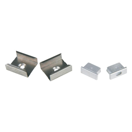 Набор аксессуаров UFE-N12 SILVER A POLYBAG для алюм. профиля серебр.  UL-00004060