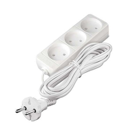 Удлинитель 3х5м без заземл. 6А IP20 1.3кВт ШВВП  481S-0305