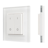 Панель SMART-P47-DIM-G-SUF (3В 2 зоны Knob 2.4G) пластик  032984